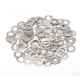 6.5mm Iron Eyelets Grommets with Aluminium Washers (Pack of 50)